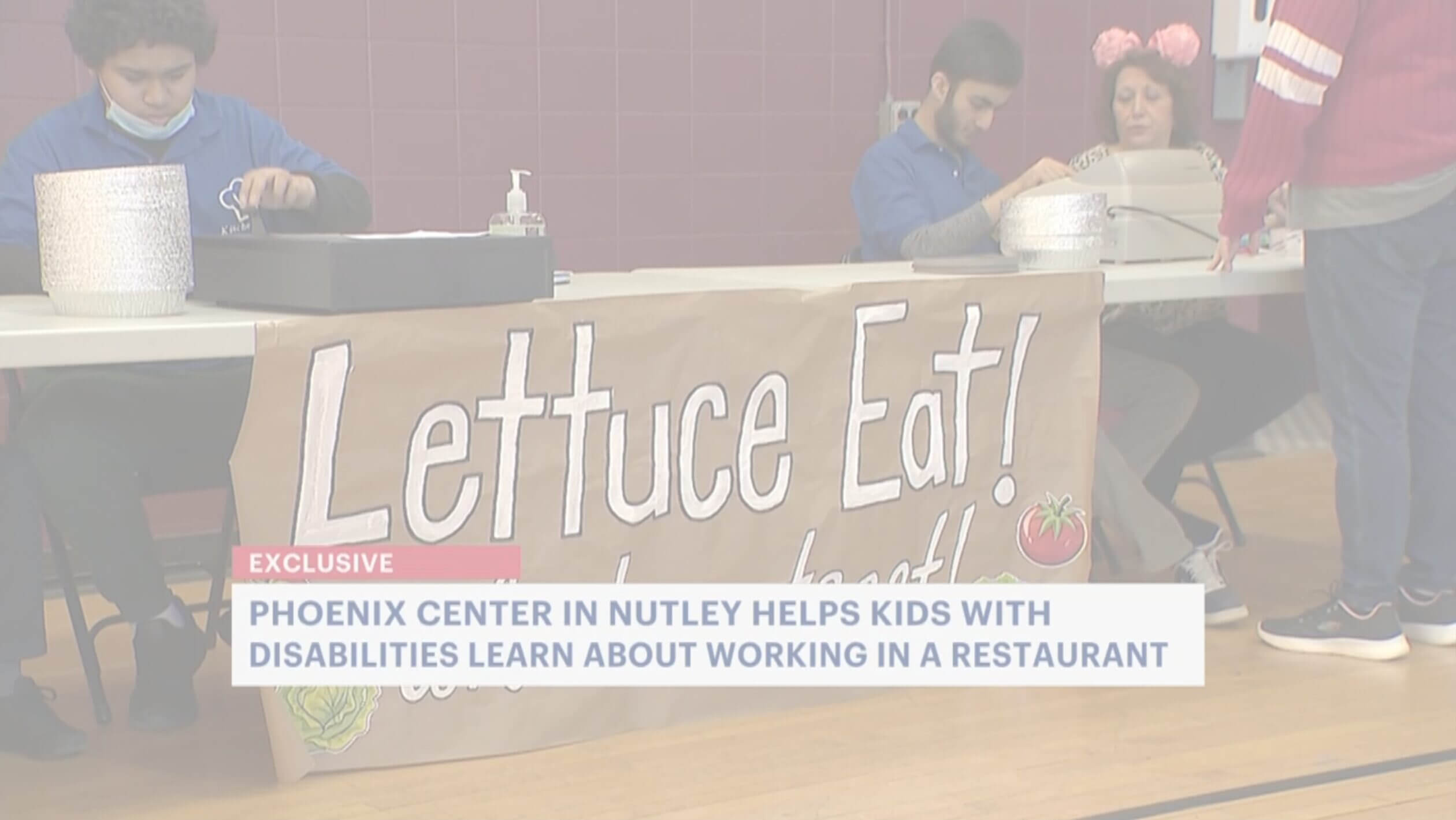 News 12 Feature on Restaurant Night at The Phoenix Center, Nutley, NJ